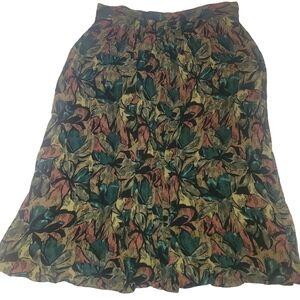 Vintage 90's Multi Colored Circle Skirt